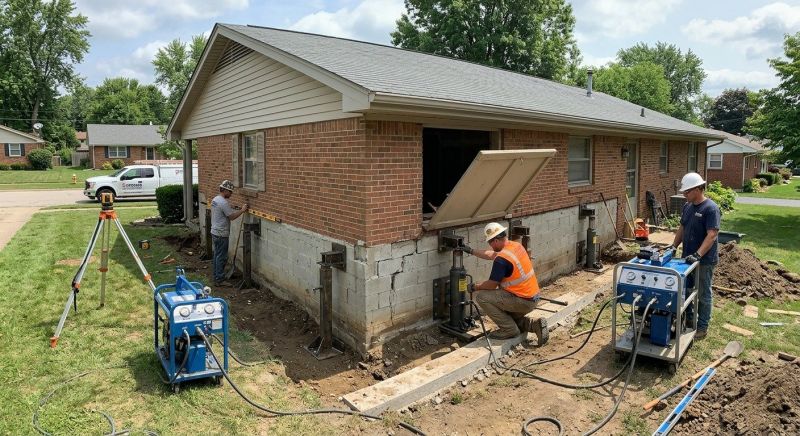 Home Foundation Leveling in Salem, VA