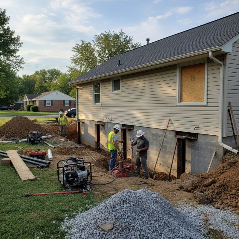 Home Foundation Repair in Christiansburg, VA