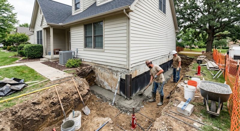 Home Foundation Repair in Dublin, VA
