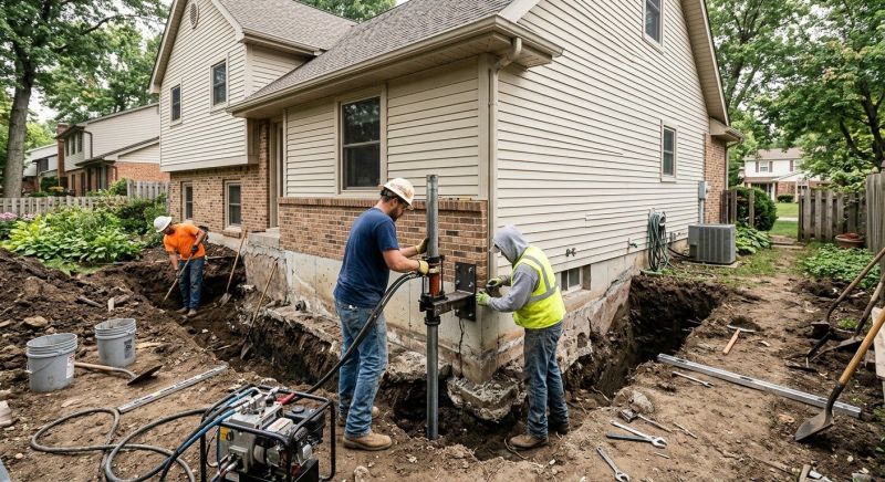 Home Foundation Repair in Dublin, VA