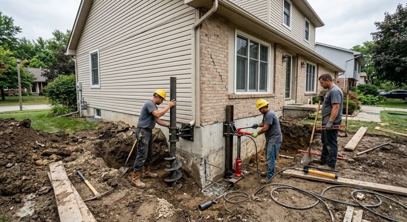 Home Foundation Repair in Gap Mills, WV