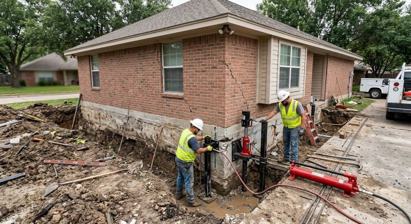 House Foundation Repair in Blacksburg, VA