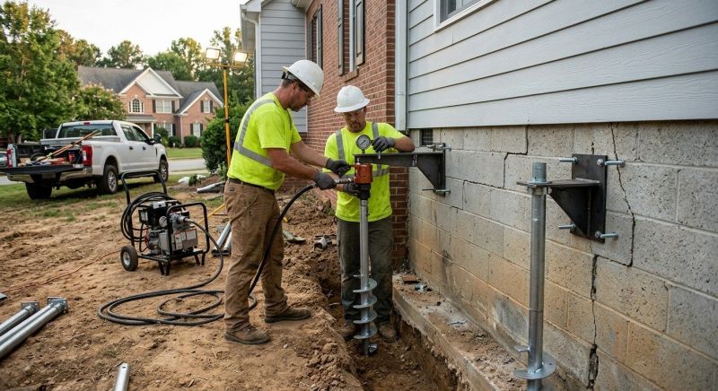 Piering Service in Blacksburg, VA