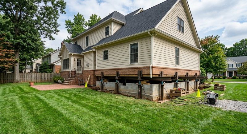 Settling Foundation Service in Christiansburg, VA