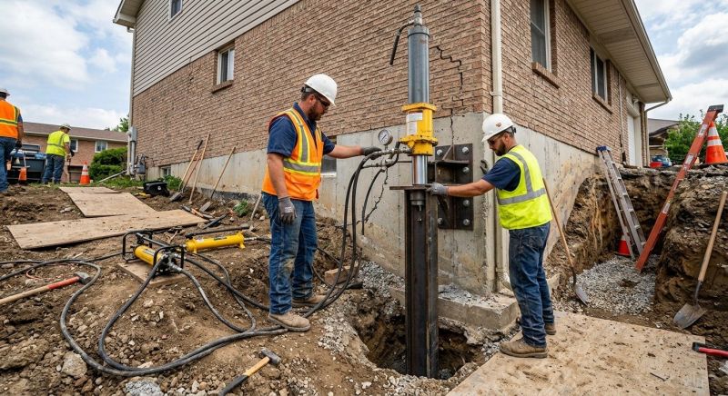 Settling Foundation Service in Floyd, VA