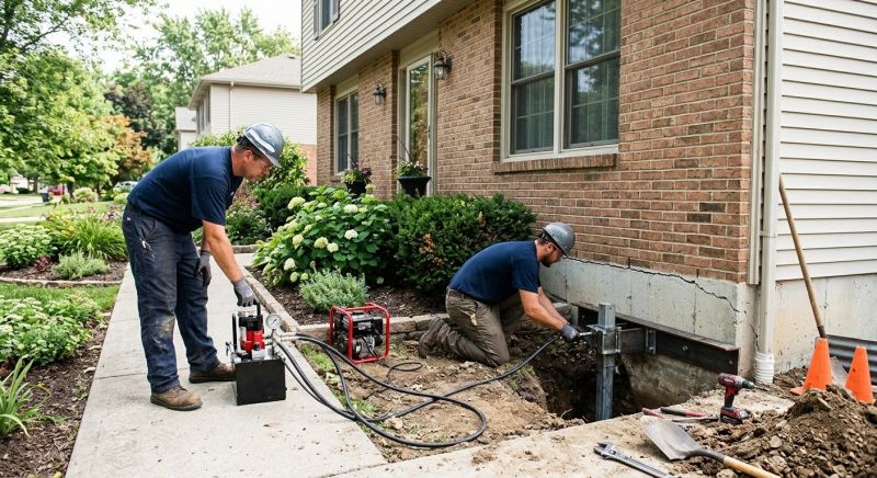 Settling Foundation Service in Floyd, VA
