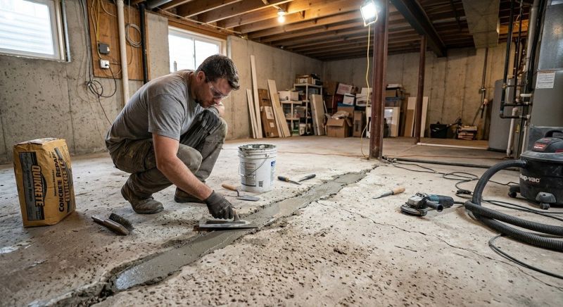 Slab Foundation Repair in Blacksburg, VA
