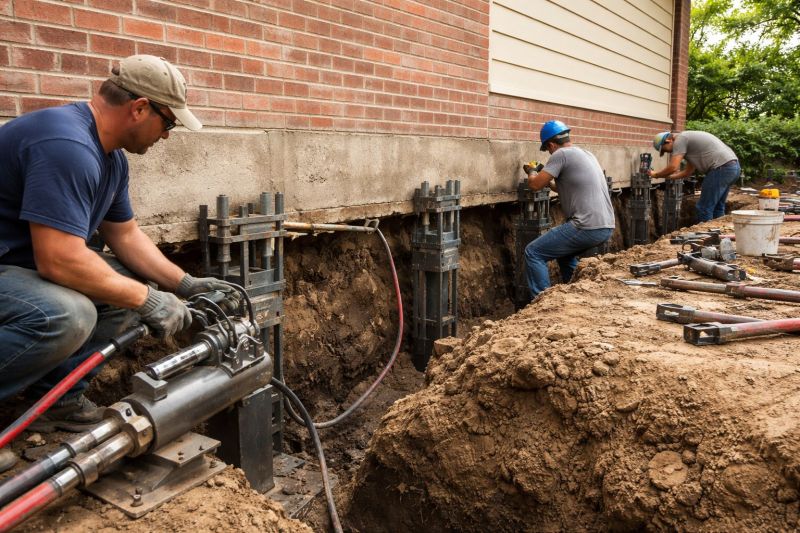 Slab Foundation Repair in Blacksburg, VA