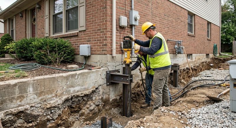 Structural Foundation Repair in Dublin, VA