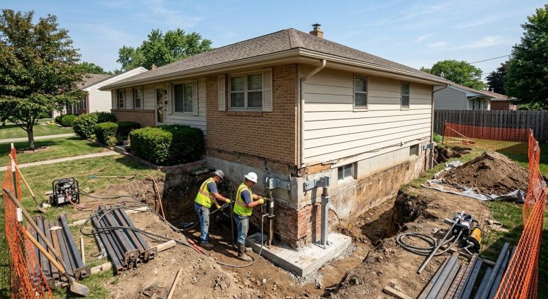 Structural Foundation Repair in Floyd, VA