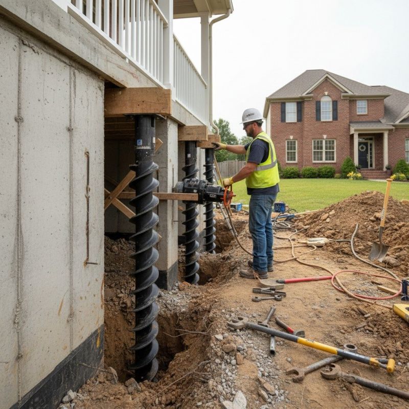 Structural Underpinning in Blacksburg, VA