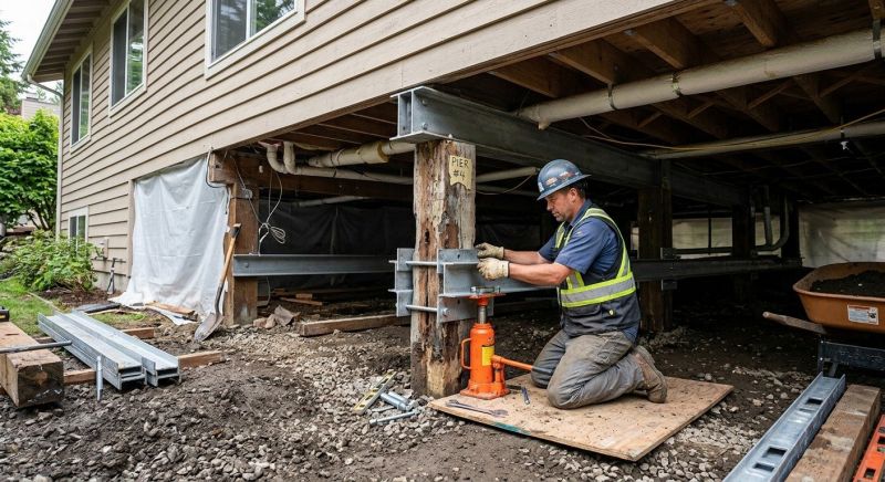 Structural Underpinning in Blacksburg, VA